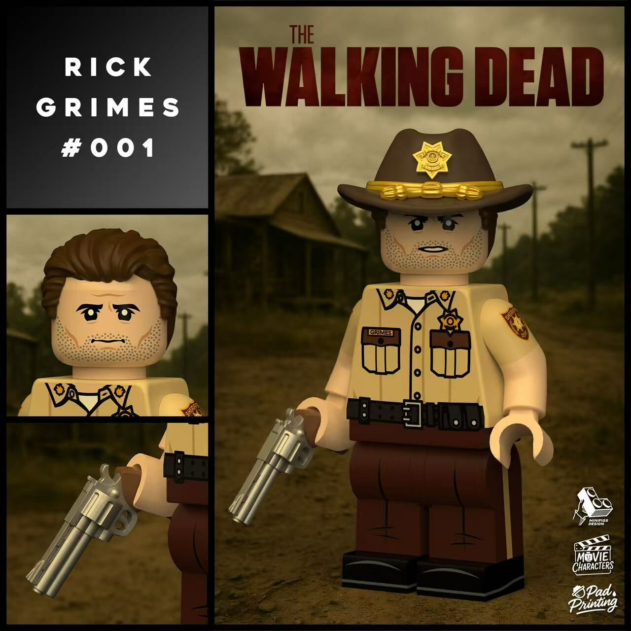 [Lok][Preorder] Rick Grimes [PADprinted]