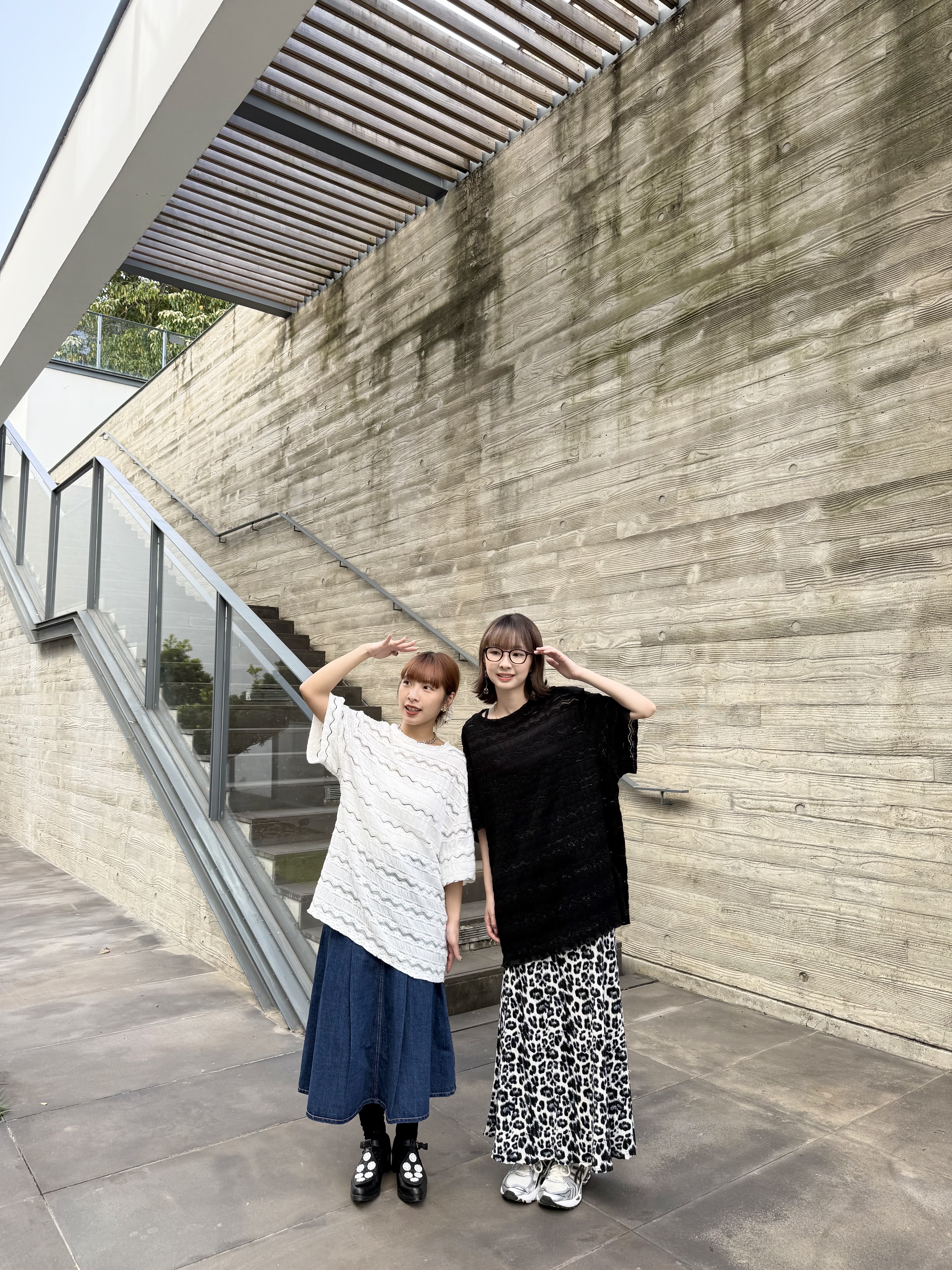 [現貨] Vol.125 小花皺皺Oversize Tee