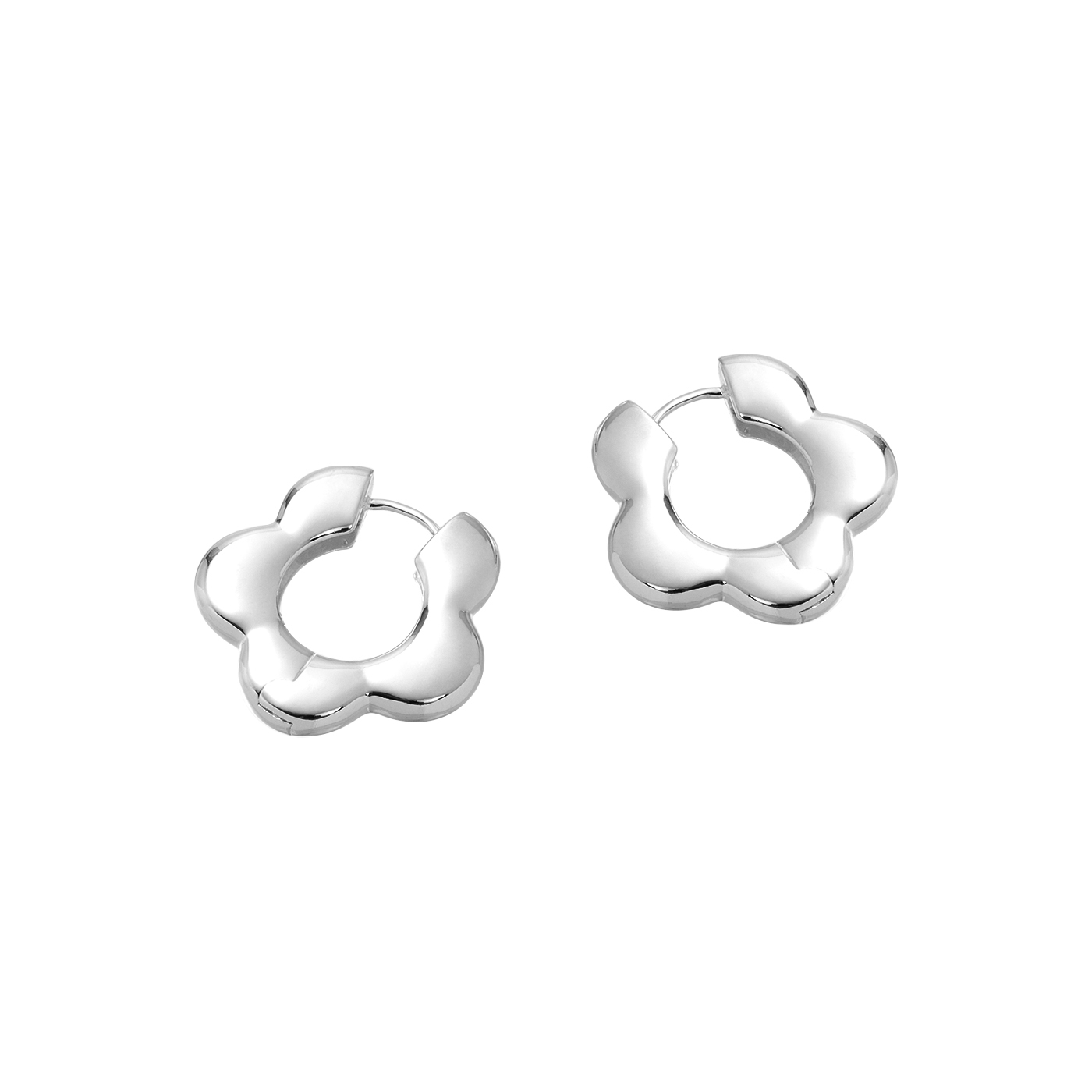 小花,圈圈耳環,平價飾品