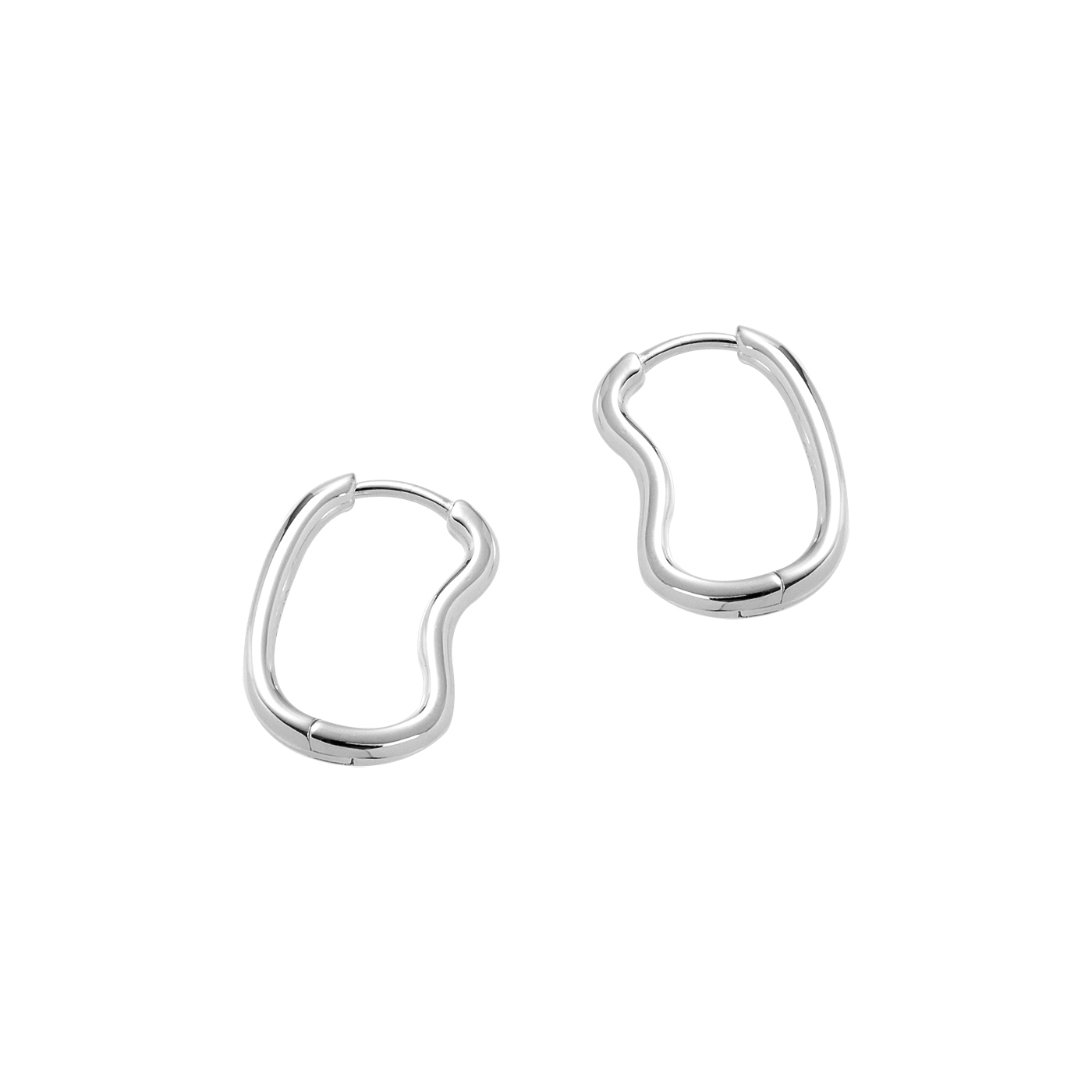 純銀,簡約,圈圈耳環,平價飾品