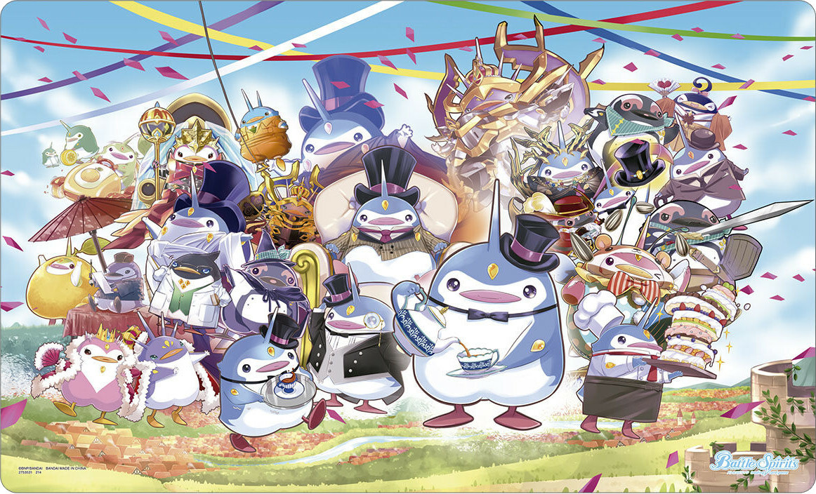 ペンタン集合絵 Playmat