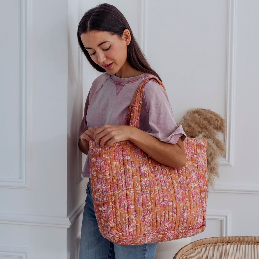 馬蒂哈焦糖榛果棕| 托特包