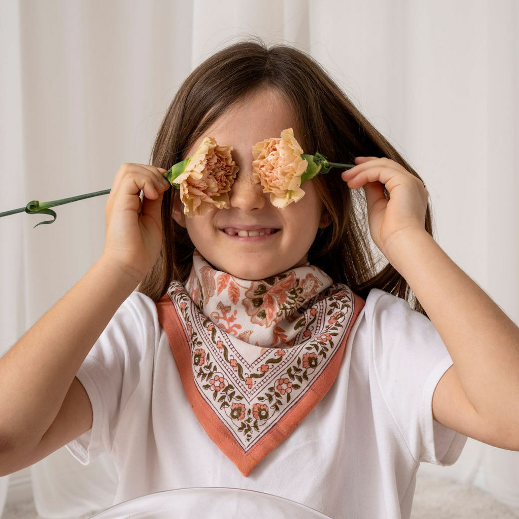 馬蒂哈腮紅橘 | 領巾