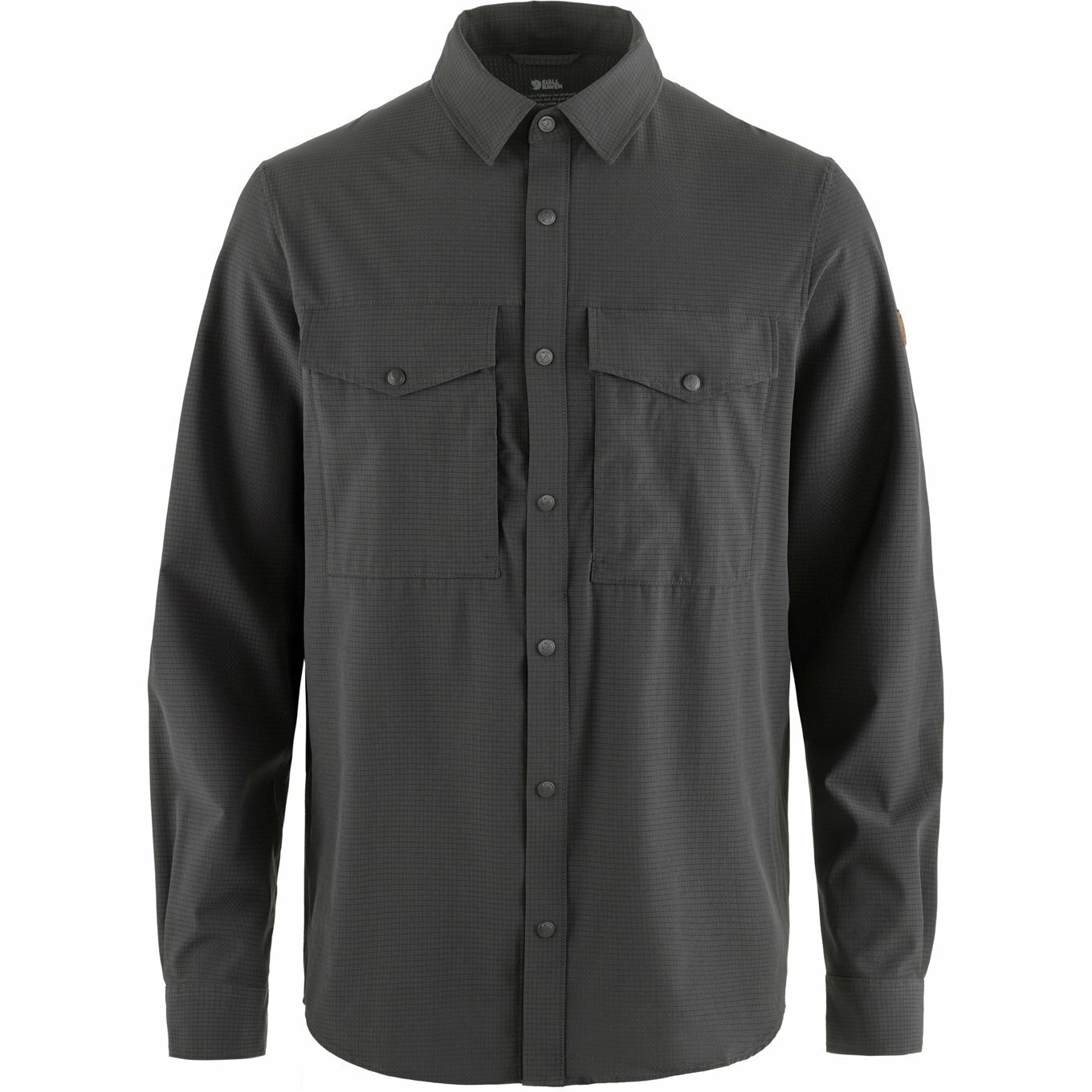 Fjallraven 瑞典北極狐 Abisko Trekking Shirt M 男款 彈性長袖襯衫 F87935-030 深灰 [HappyOutdoor]