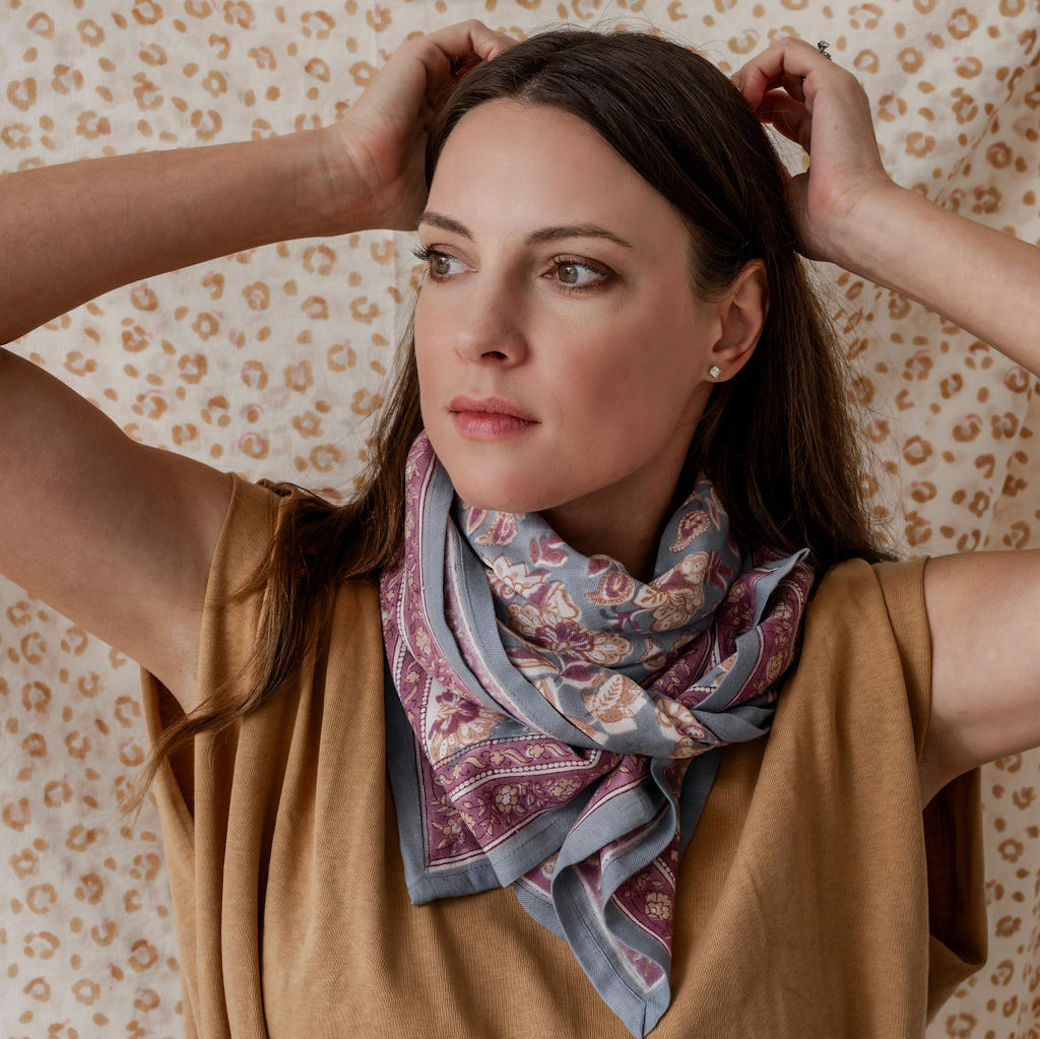 馬蒂哈天空藍 | 領巾