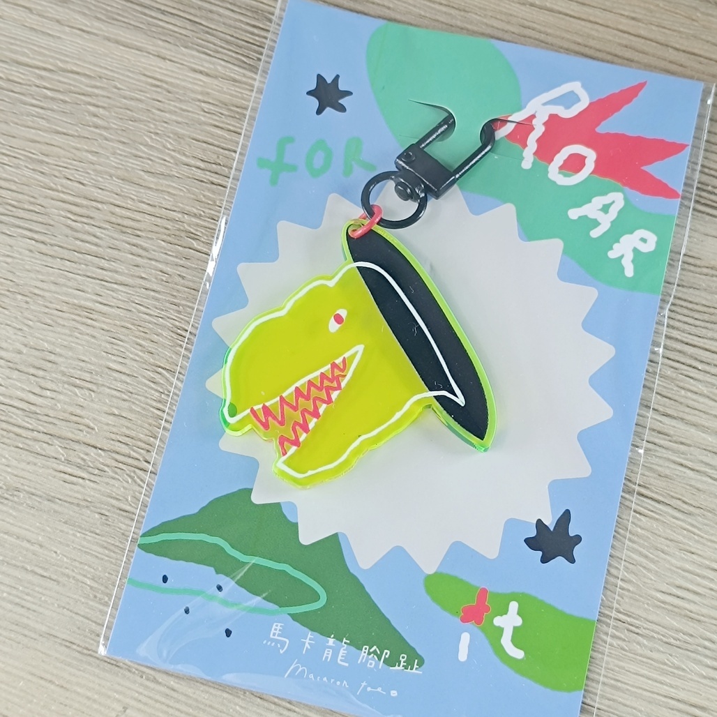 馬卡龍腳趾．壓克力鑰匙圈 共三款 2025新款