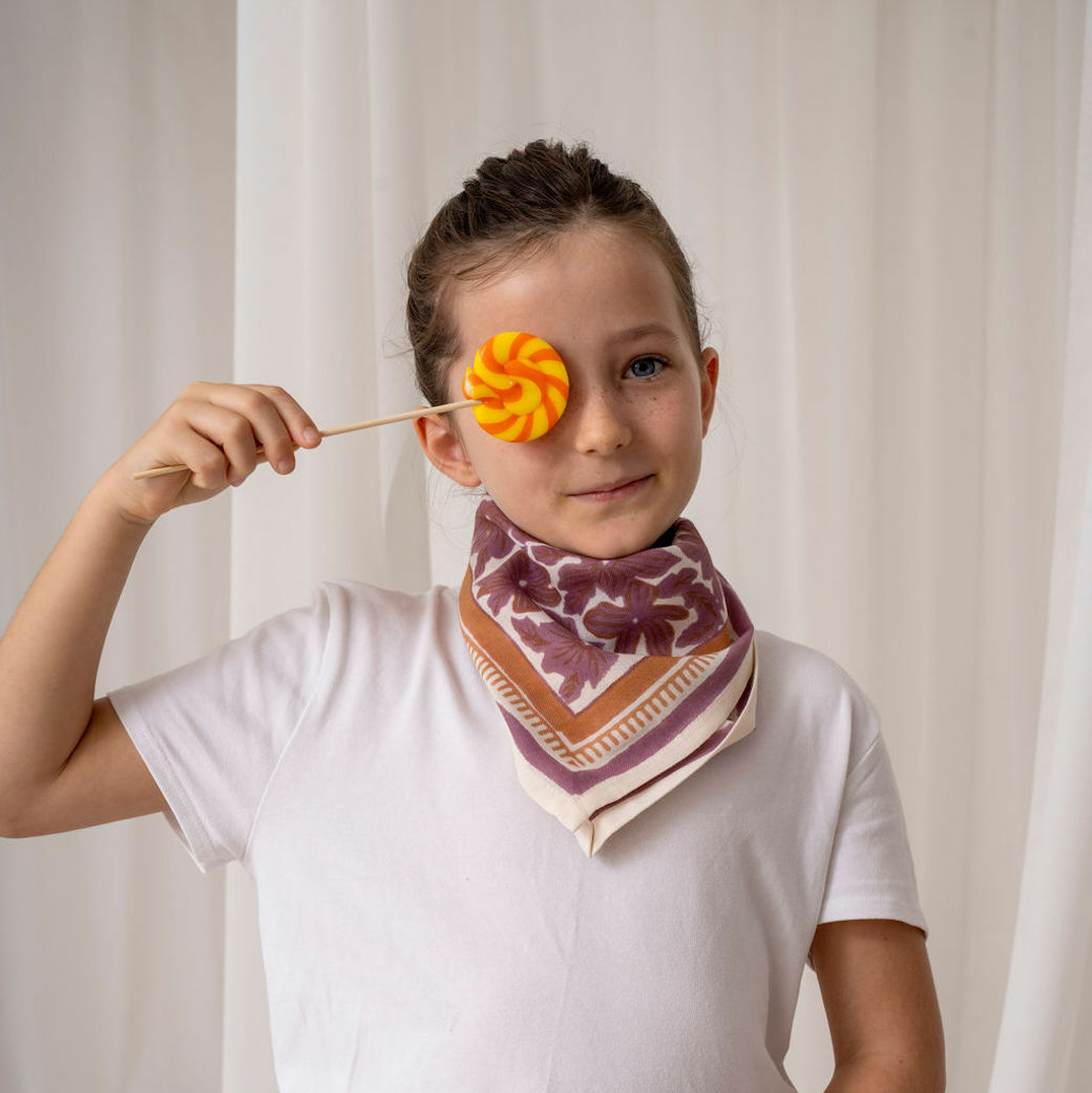 馬諾亞接骨木紫莓紅 | 領巾