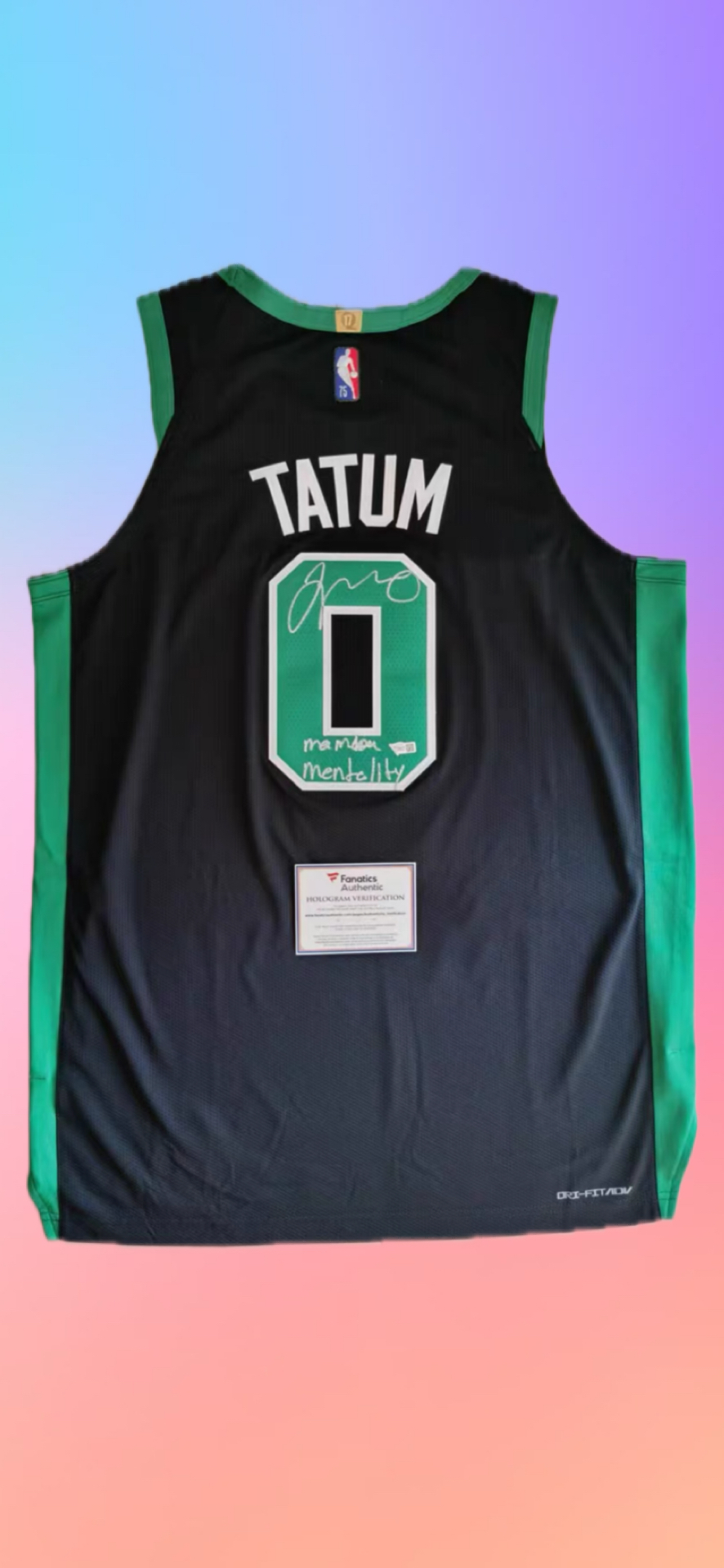 Jayson Tatum autographed Boston Celtics signed Jordan 75周年Nike NBA AU Jersey - Fanatics COA!