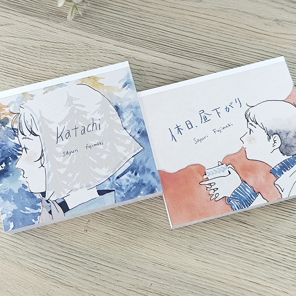 日本cozyca products表現社  x 藤巻佐有梨 便條紙本 2款