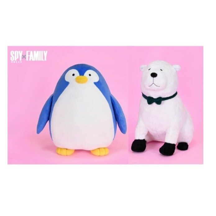 KHTOY - 間諜家家酒 SPY FAMILY  3吋彭德 ,  6吋企鵝 絨毛娃娃 玩偶