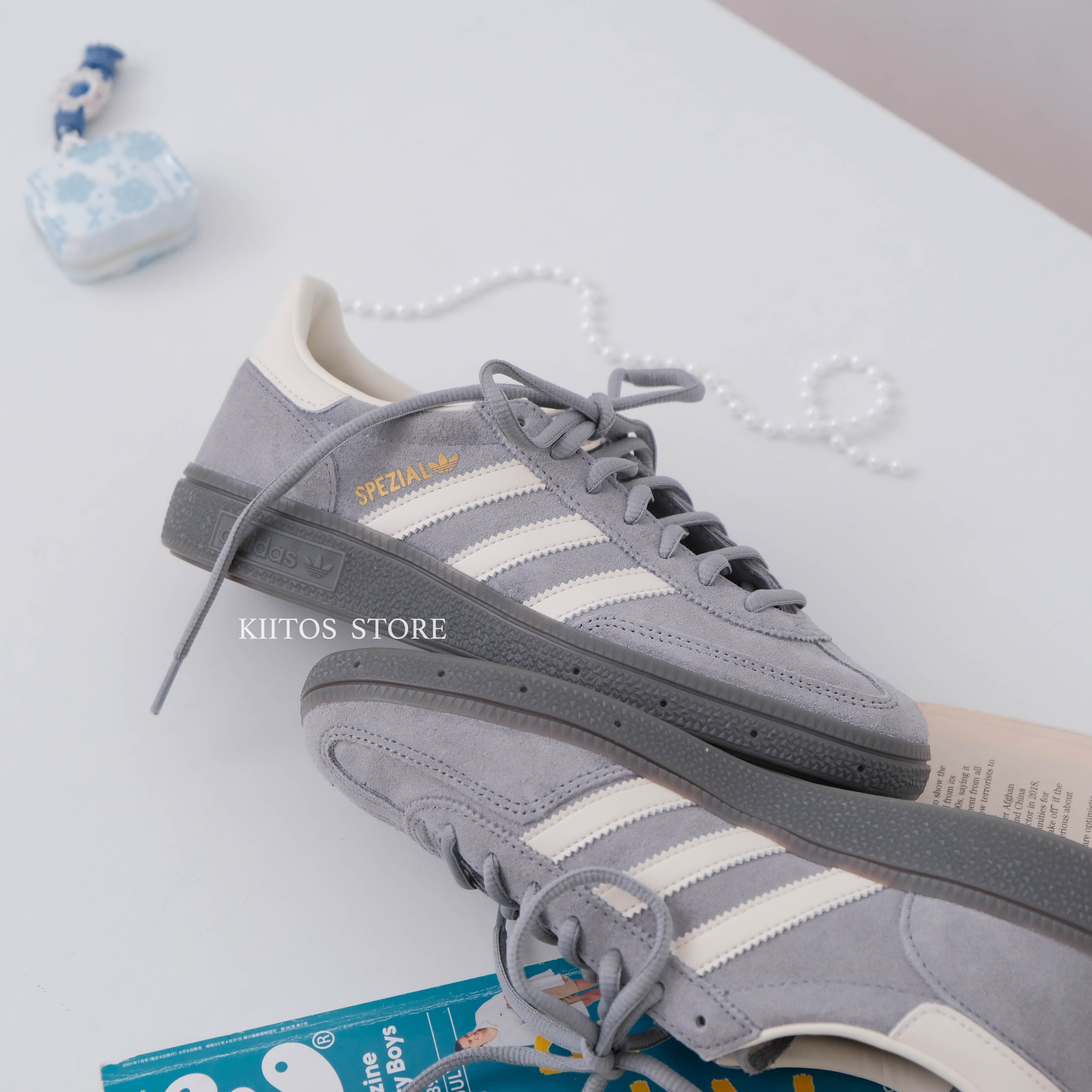 【現貨】Adidas Handball Spezial "Grey Gold" 灰奶油 JI4486