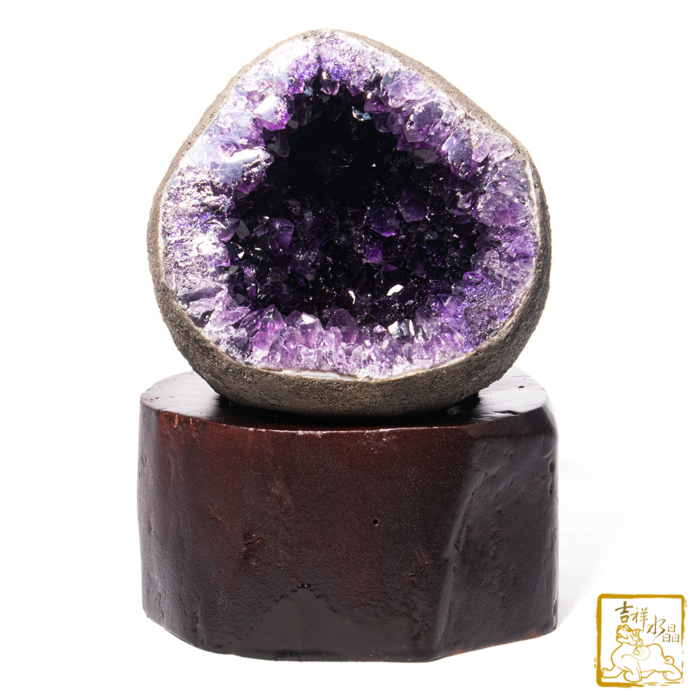 烏拉圭紫水晶洞 2.35kg 福氣安康