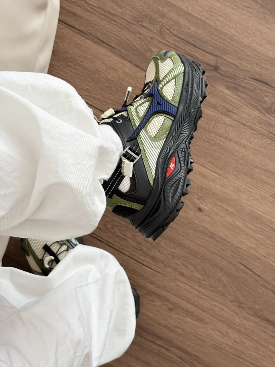 MIZUNO RACER TRAIL SE 橄欖綠 藍綠 米色 溯溪鞋 涼鞋 透氣 男女鞋 D1GH241901 / 預購