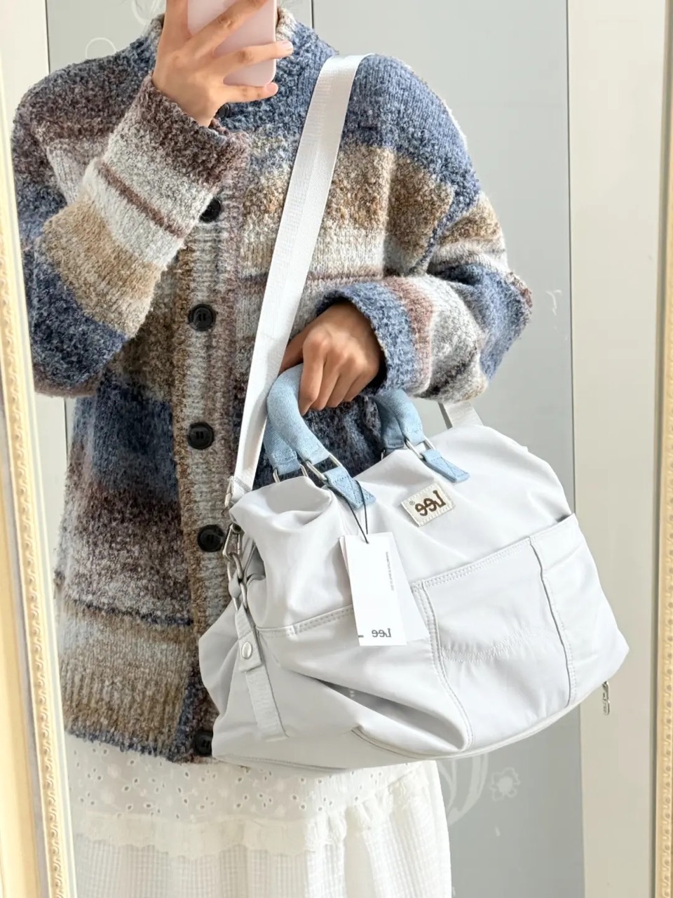 LEE 輕便旅行包 健身包 登機包 大容量 多夾層 收納 手提 肩背 側背 解放雙手 / 預購