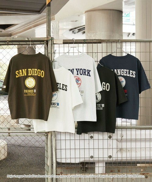 <限時特價>MLB 美國職棒 大聯盟 特別標誌 刺繡背部 設計 大廓形 短袖T