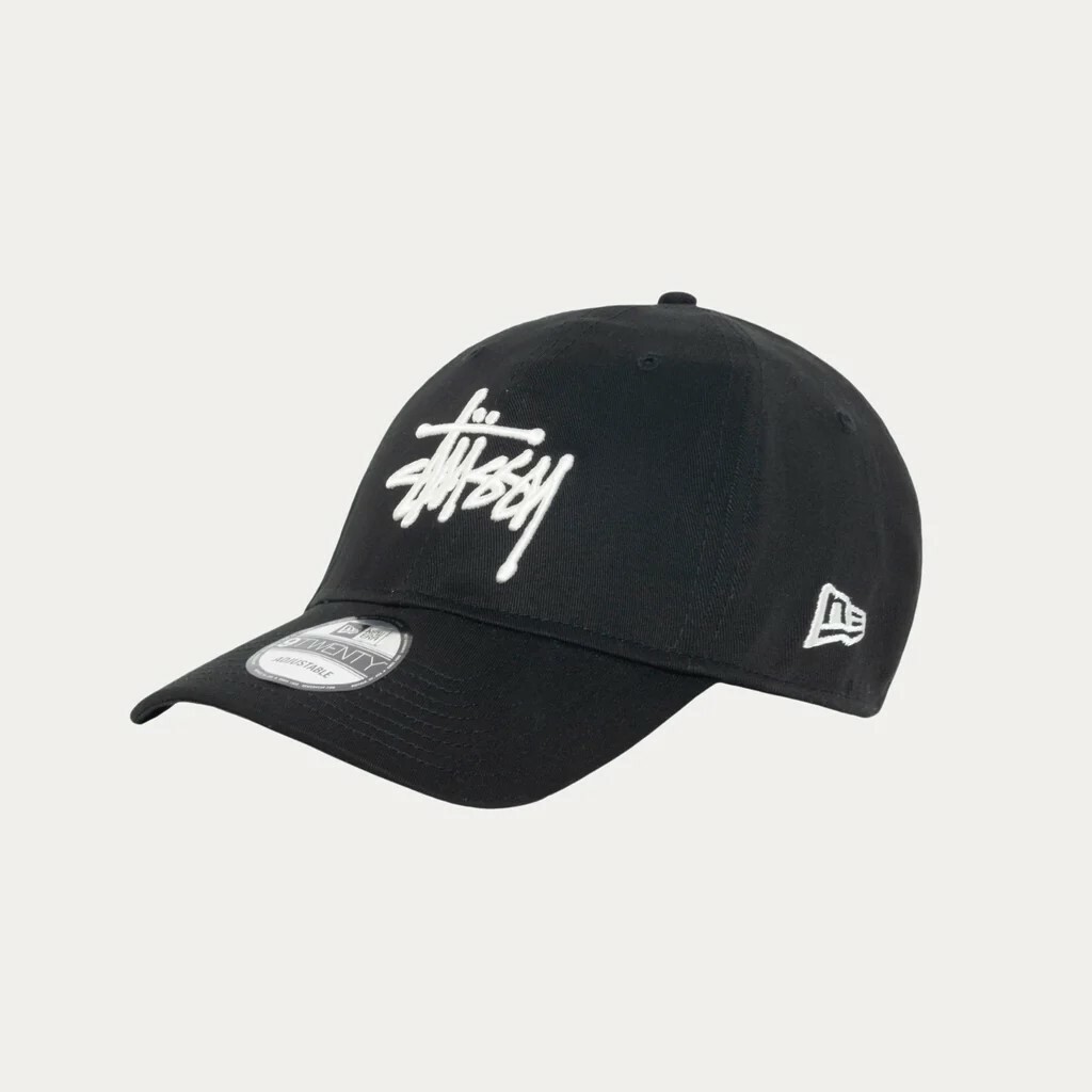 STUSSY X NEW ERA 9TWENTY BASIC STRAPBACK 棒球帽 老帽 四色 咖啡/墨黑/灰白/炭灰