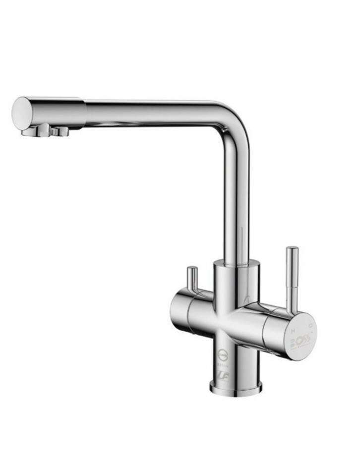 B1-118033CP不銹鋼立式三合一廚房龍頭(鉻色)