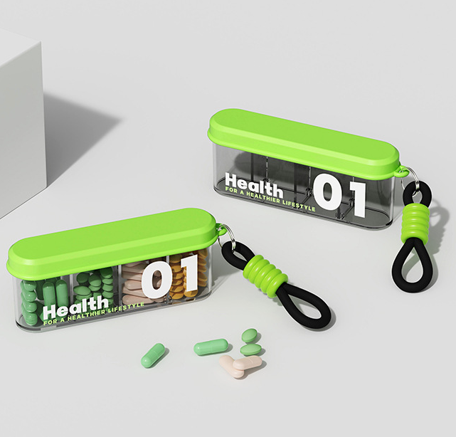 《5896》分隔便攜式藥盒