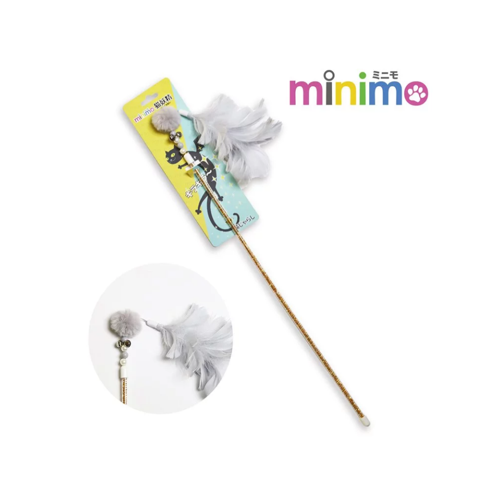minimo｜貓妖精逗貓棒-金