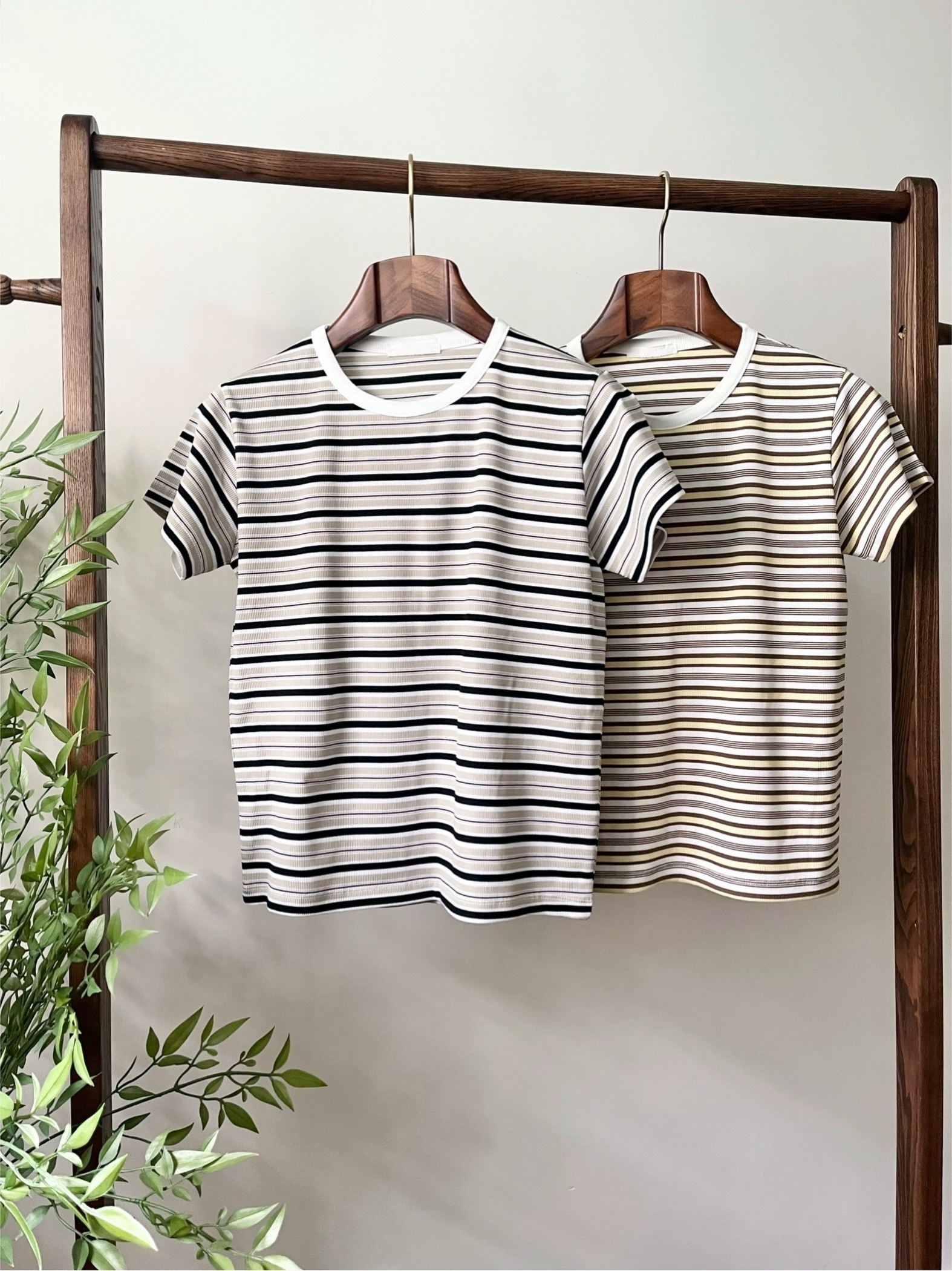 🌿冰涼感 橫間Tee