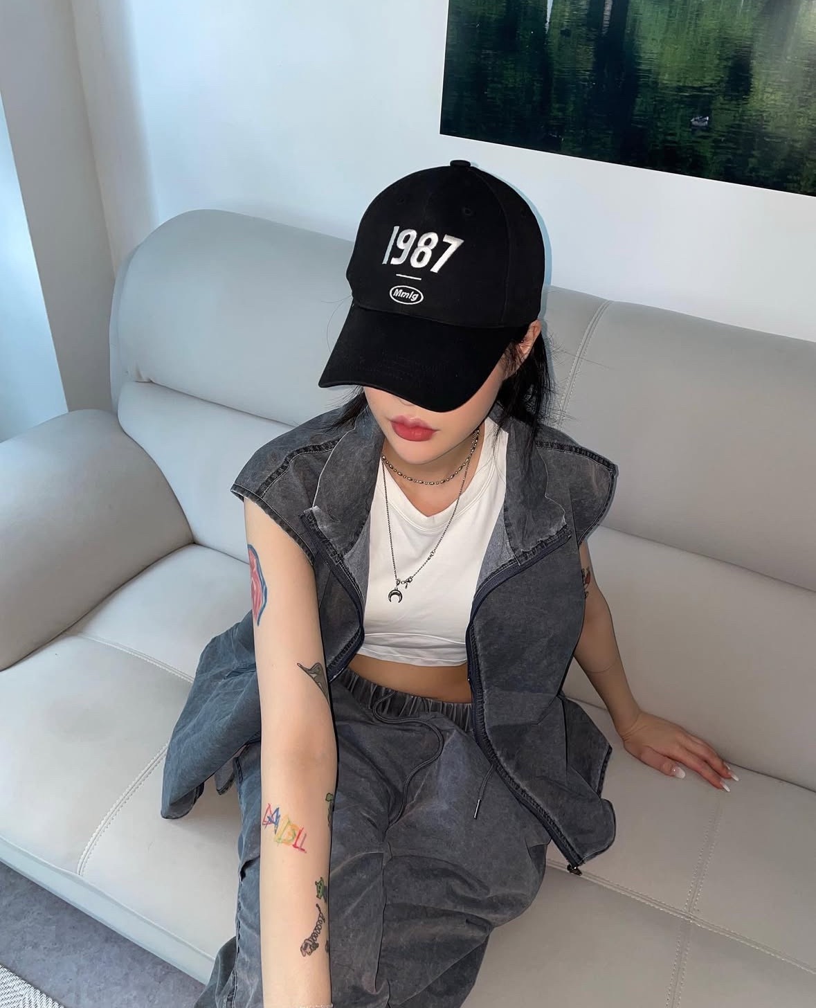 尼龍水洗拉鍊背心