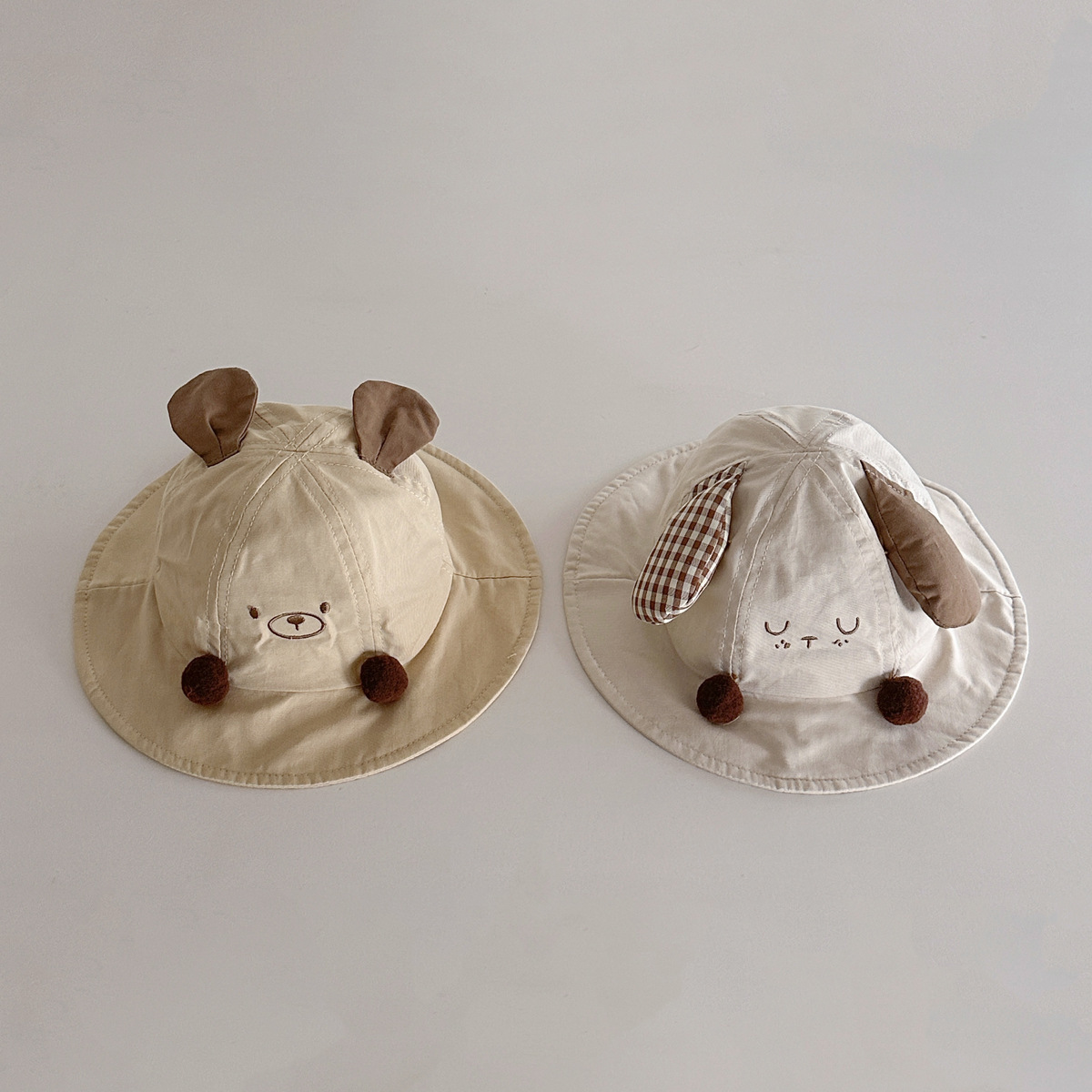 狗狗與小熊 漁夫帽