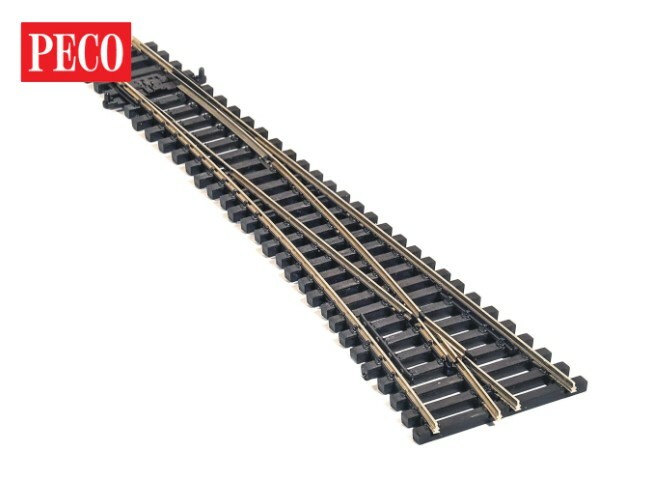 Peco SL-U1295 TT規 C55 中半徑 右岔軌
