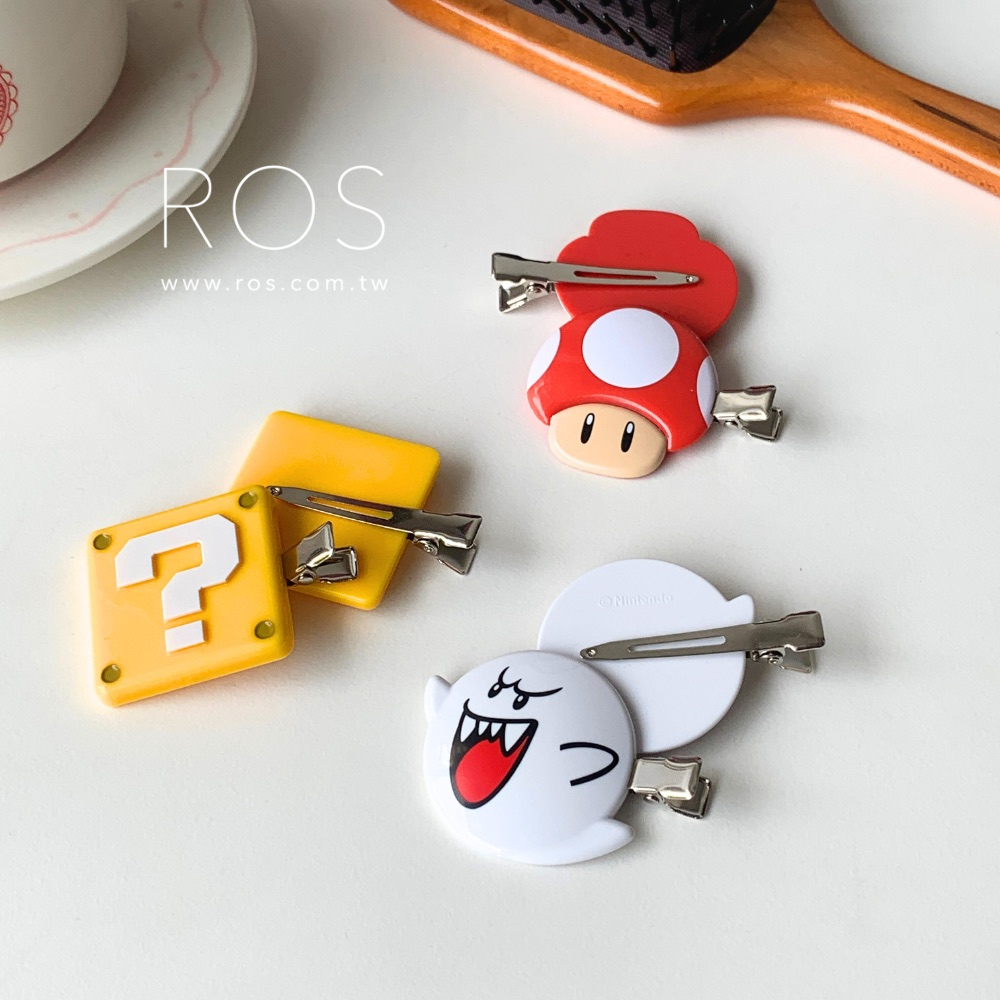 🇯🇵日本限定 超級瑪利造型髮夾2入組(3kinds)