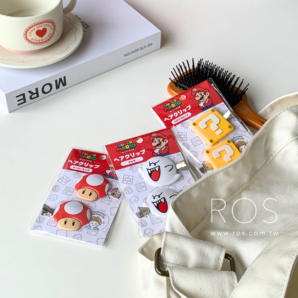 🇯🇵日本限定 超級瑪利造型髮夾2入組(3kinds)