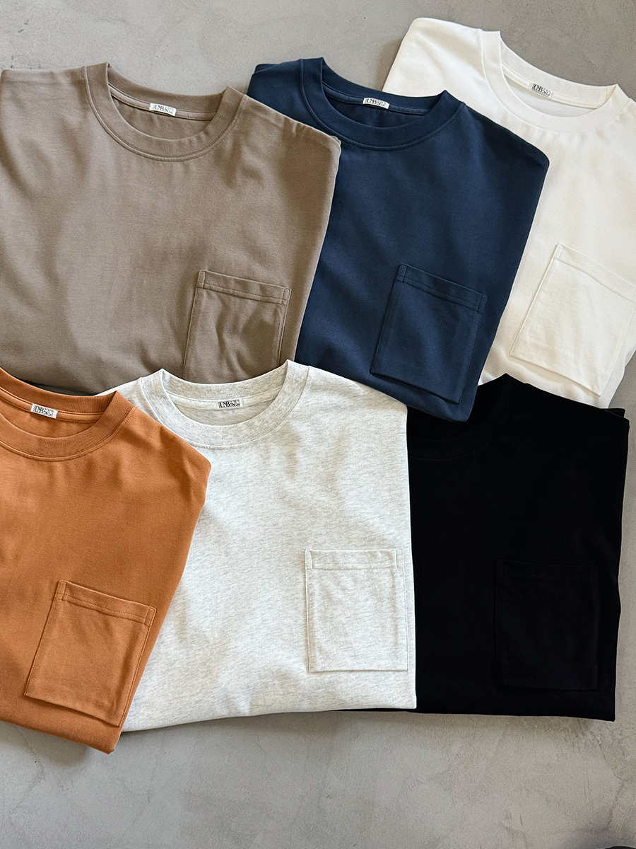 Unbent 25s/s basic base Tee 口袋款 HERO or ZERO