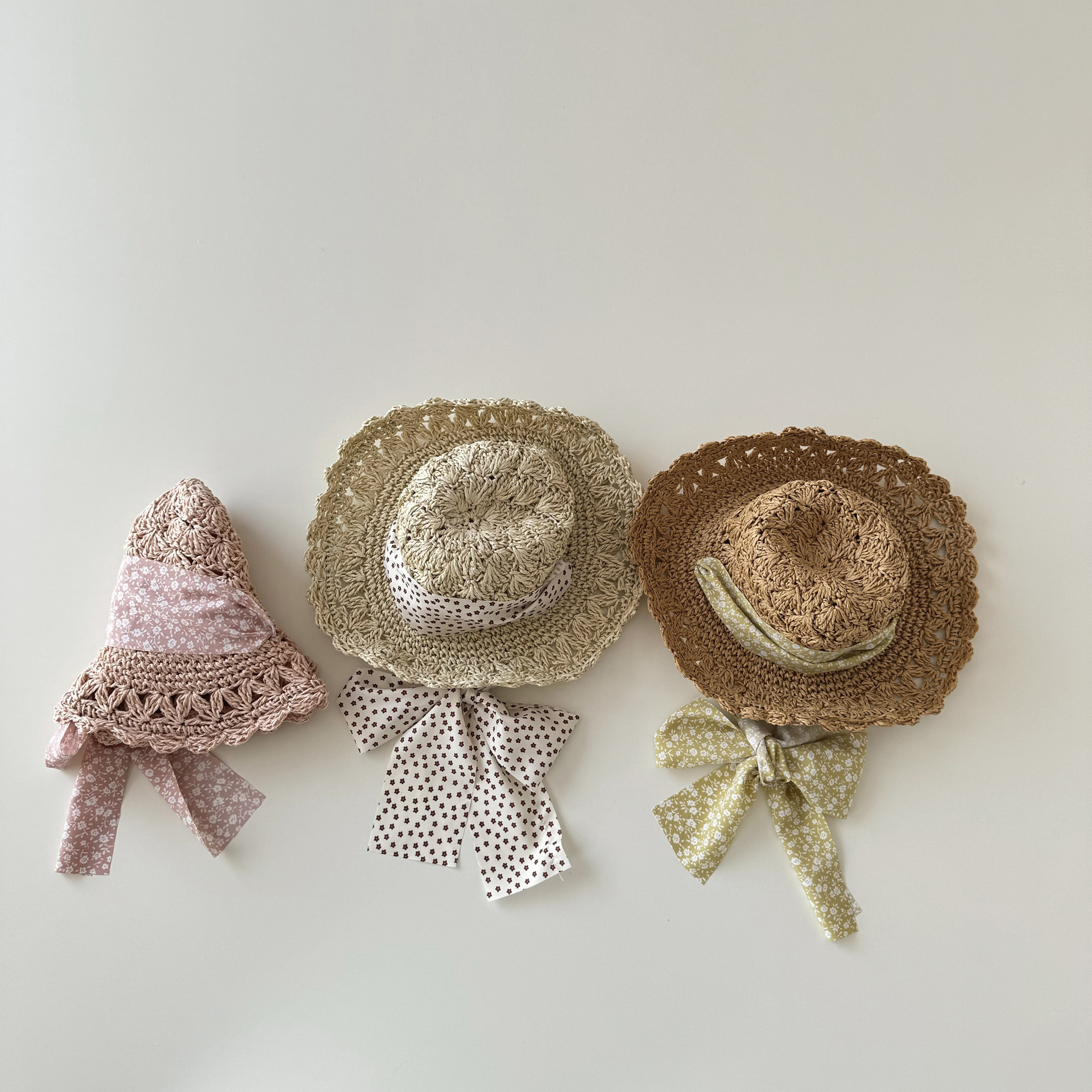 奶油鄉村編織草帽