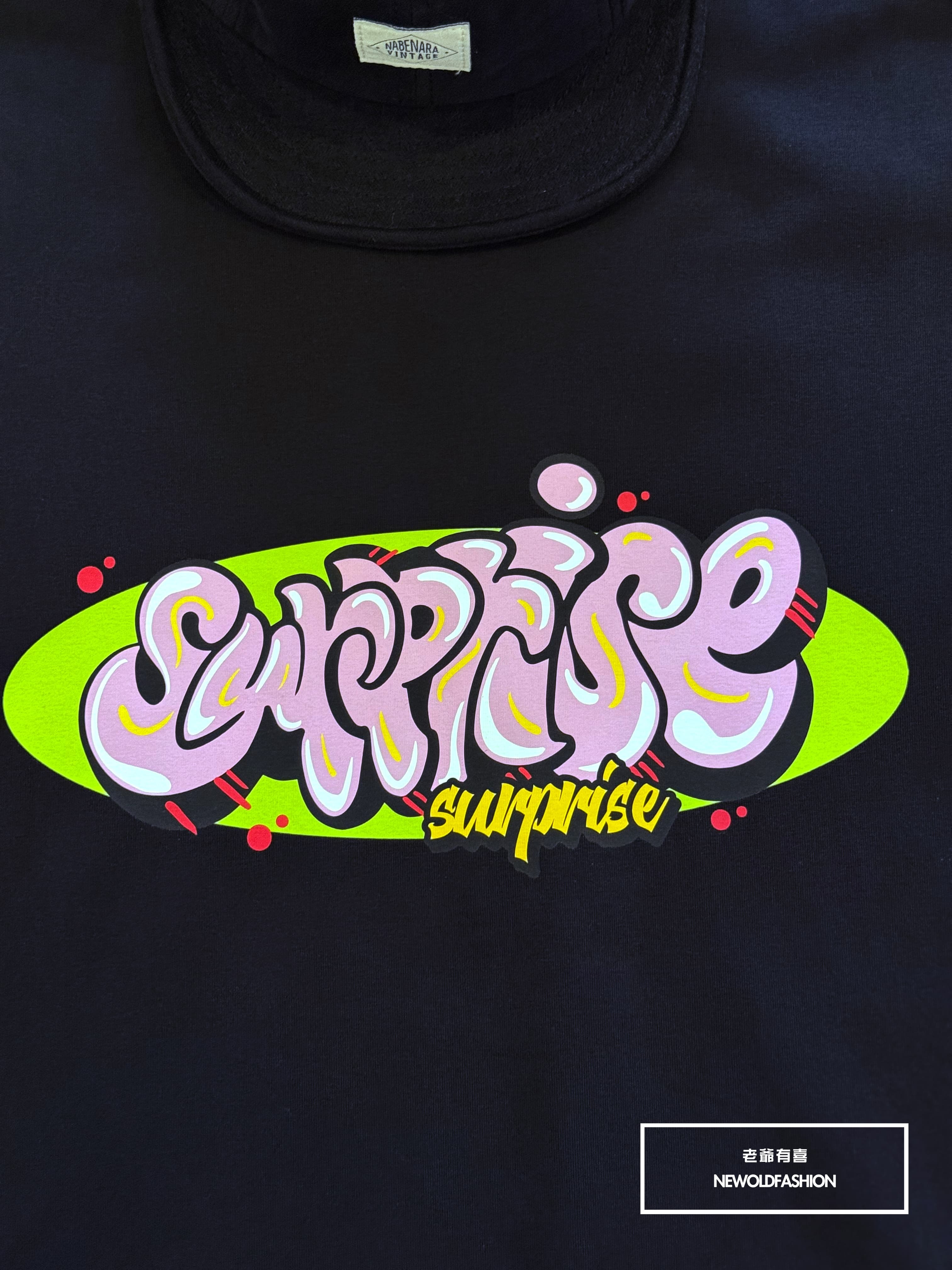 『新品上市』重磅S塗鴉英字短T(NOF25038150)-黑