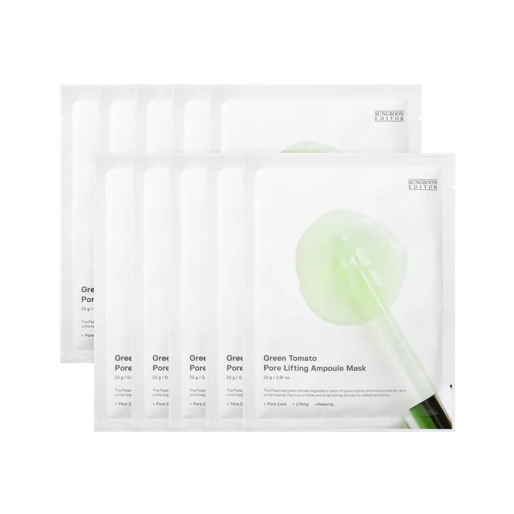 SUNGBOON EDITOR 綠蕃茄速效撫平毛孔面膜