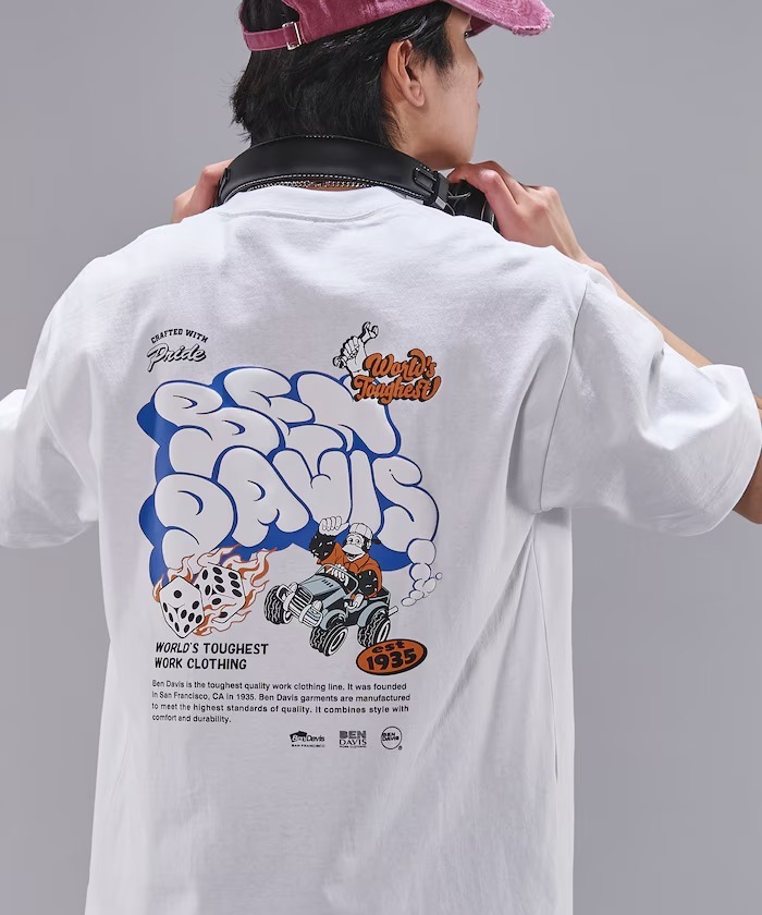 日牌 Ben Davis x Publux 別注 Back Print T-Shirt