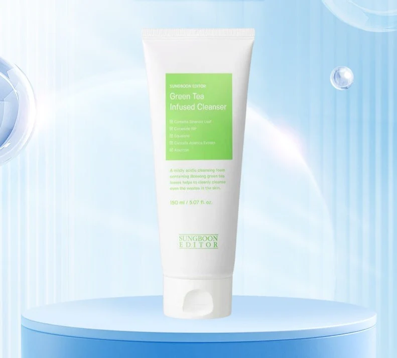 SUNGBOON EDITOR 綠茶葉茶樹精油洗面乳 150ml