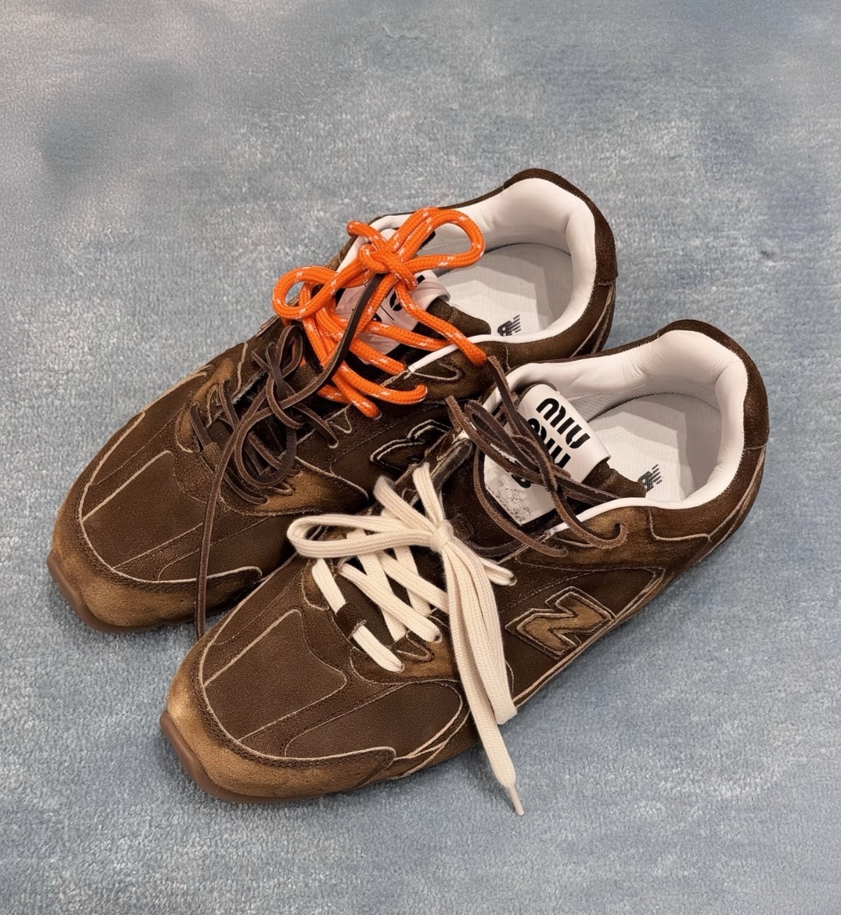 New Balance x Miu Miu 七夕聯名 530 SL 肉桂色