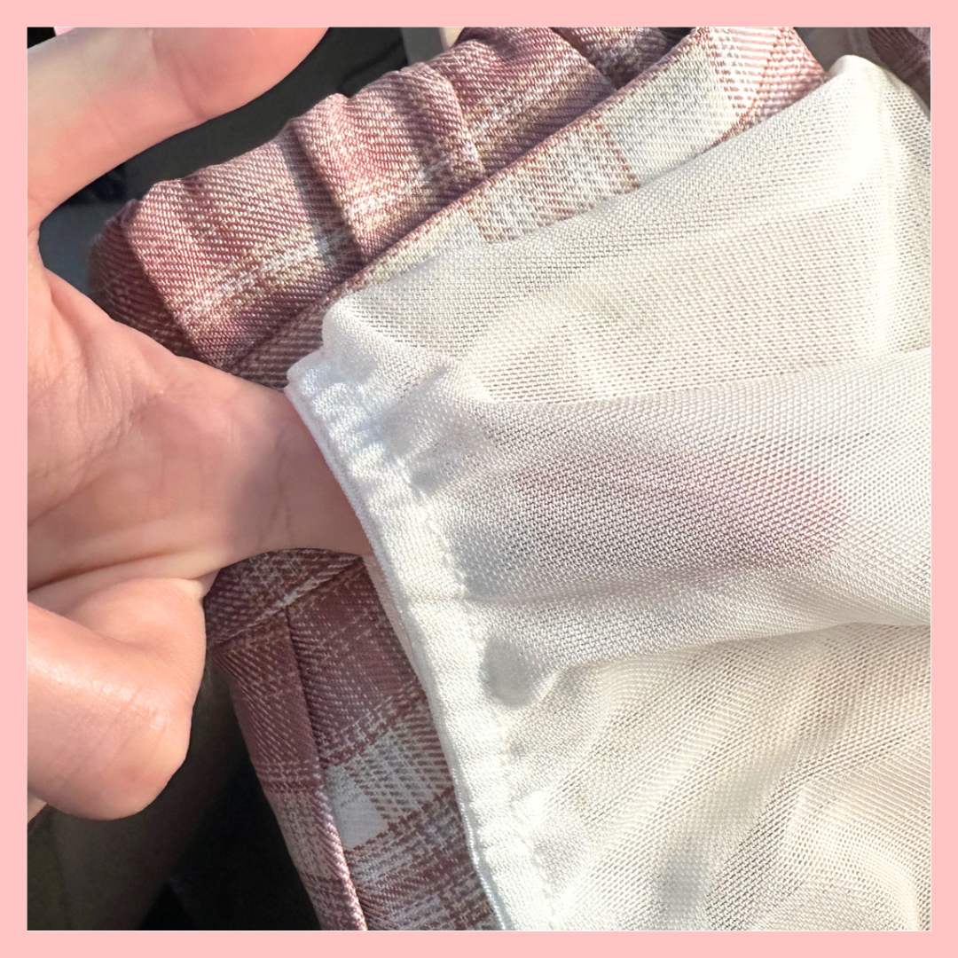 薄紗透視學生情趣套裝 粉色 JK-4051