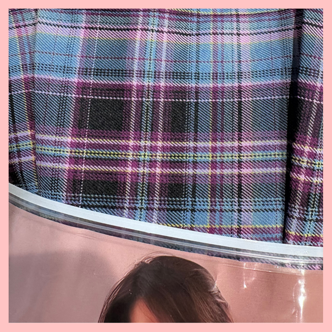 薄紗透視學生情趣套裝 紫色 JK-4051