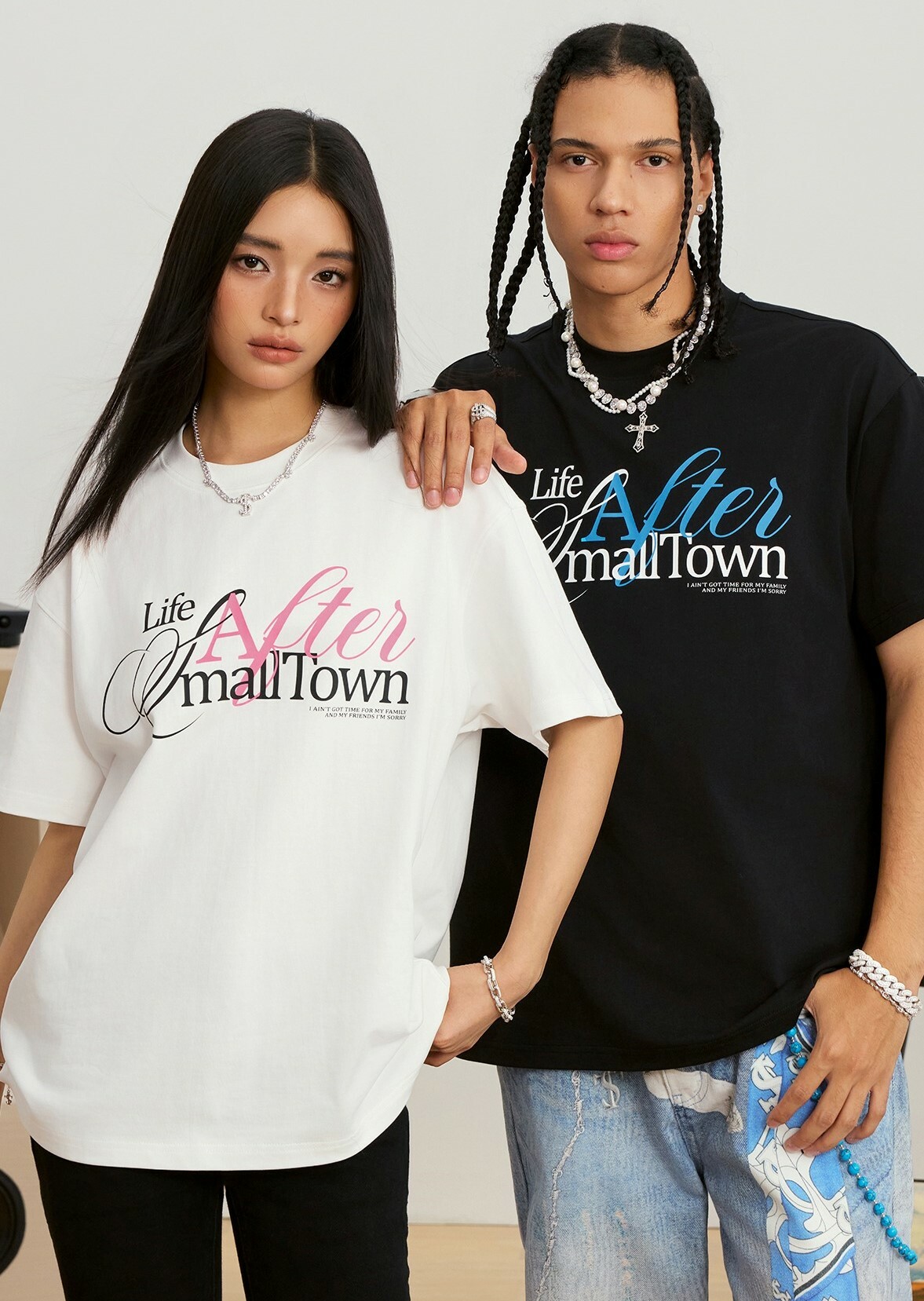 STK SmallTownKid LAST巡演限定 巴洛克字體 短袖 T恤