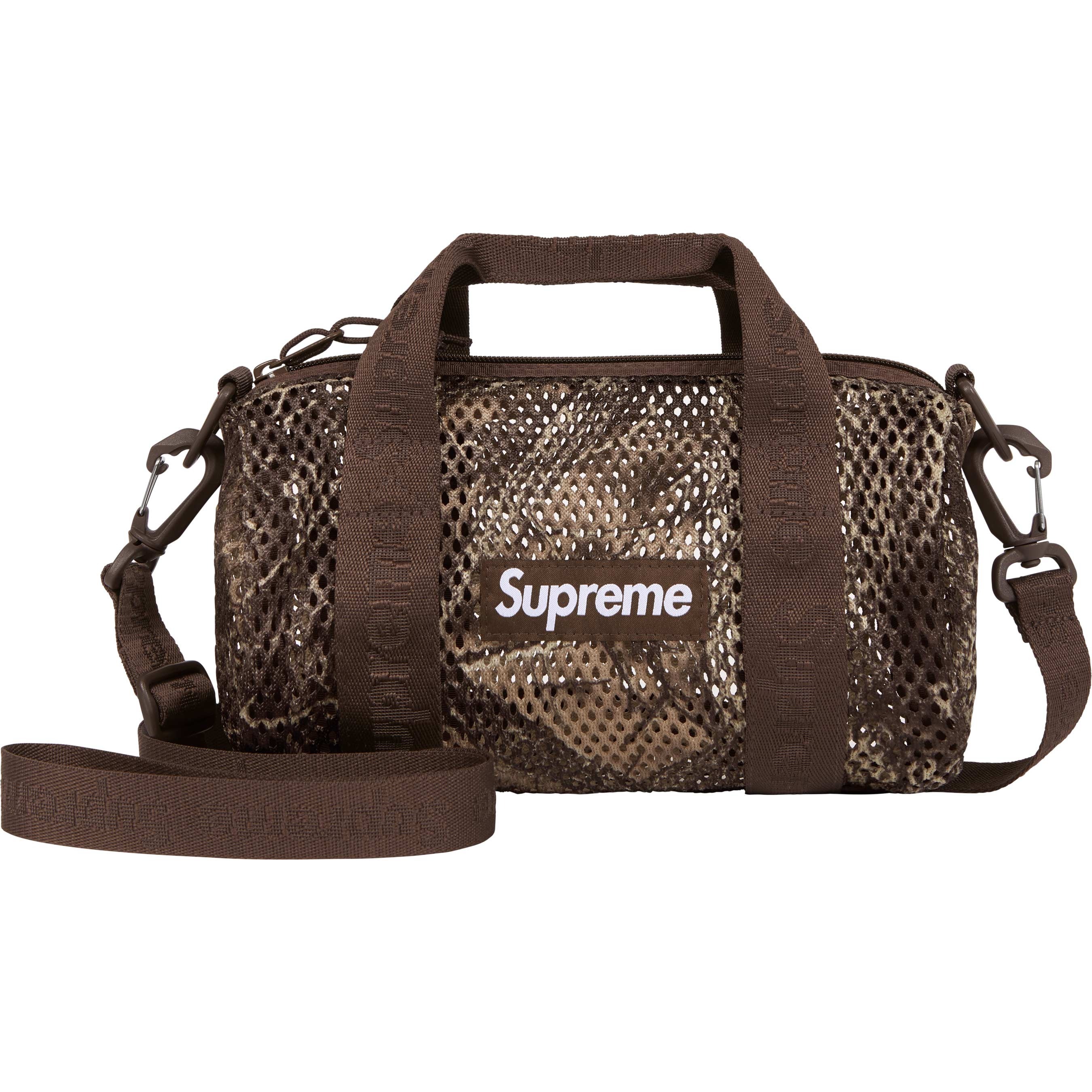 SUPREME SS25 MESH MINI DUFFLE BAG 三色