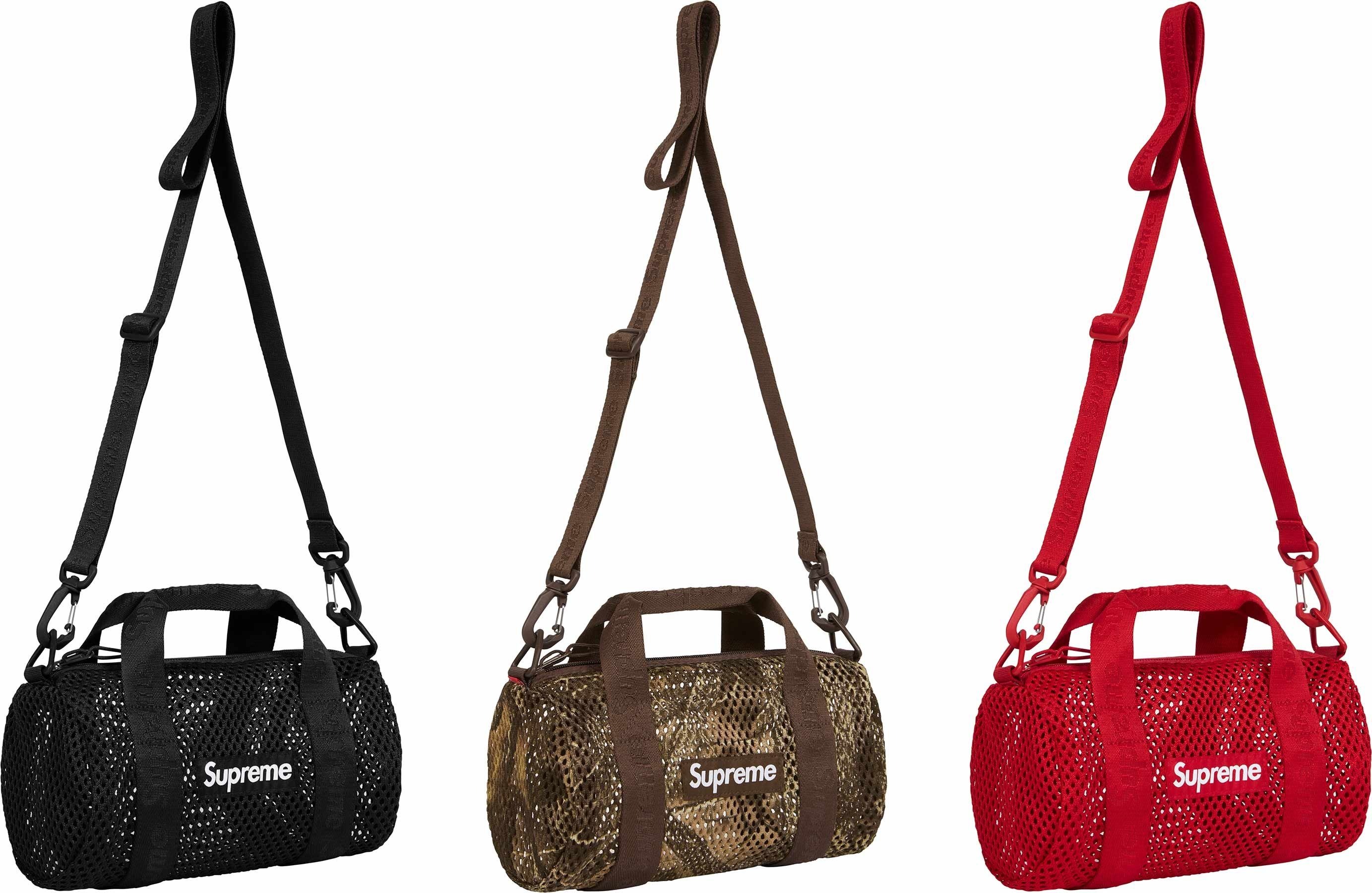 SUPREME SS25 MESH MINI DUFFLE BAG 三色