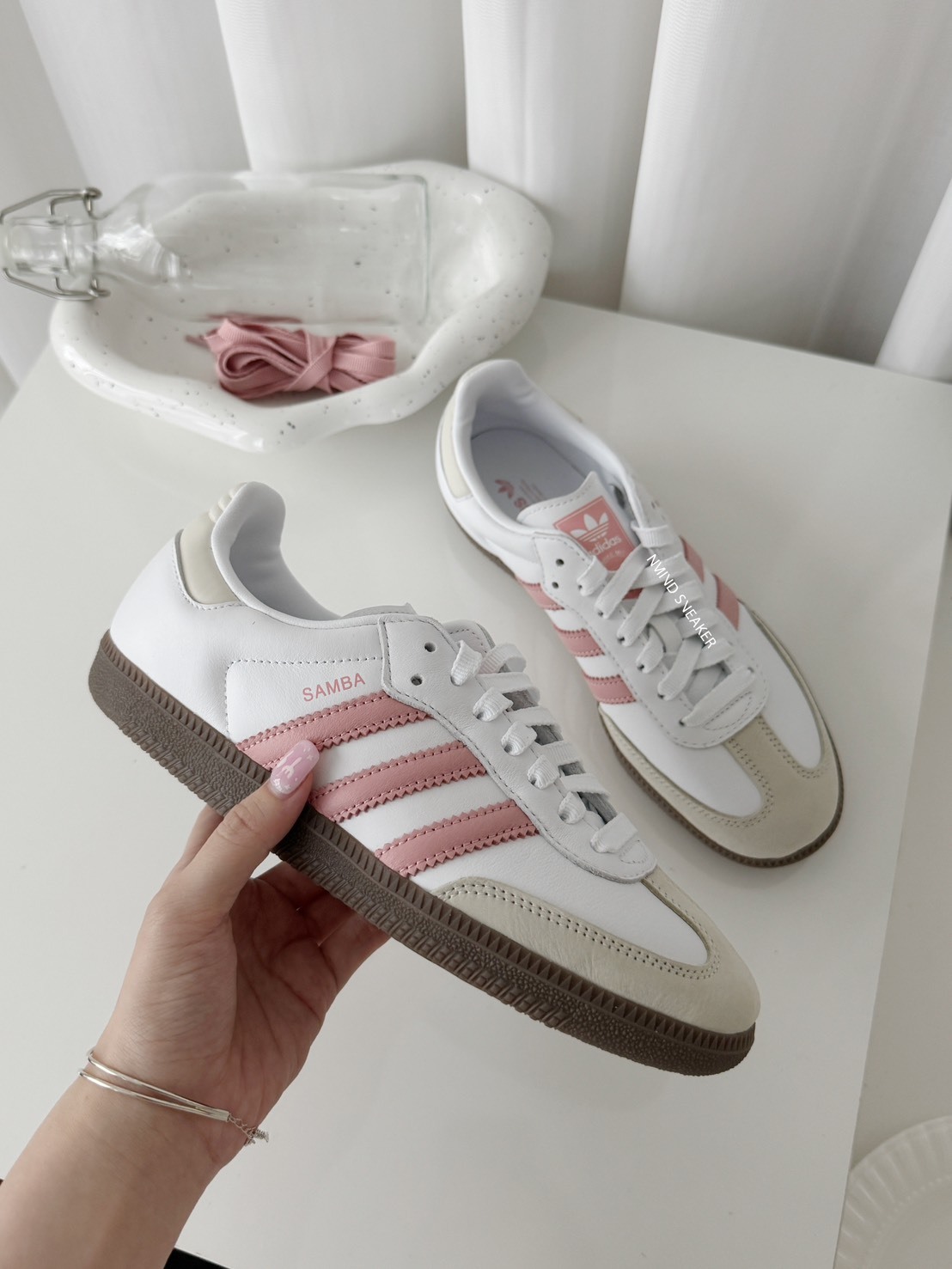 <少女必備> ADIDAS SAMBA OG 蜜桃粉