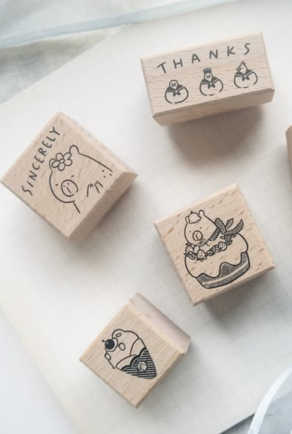 米乾｜櫸木印章們