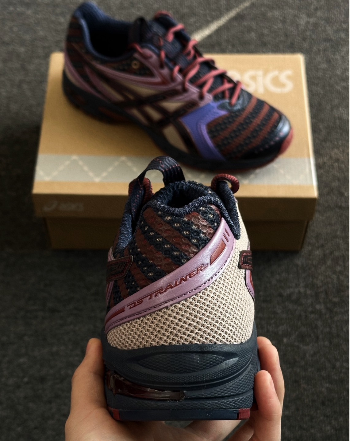 Kiko Kostadinov x Asics GEL-DS Trainer 14 紫色聯名跑鞋