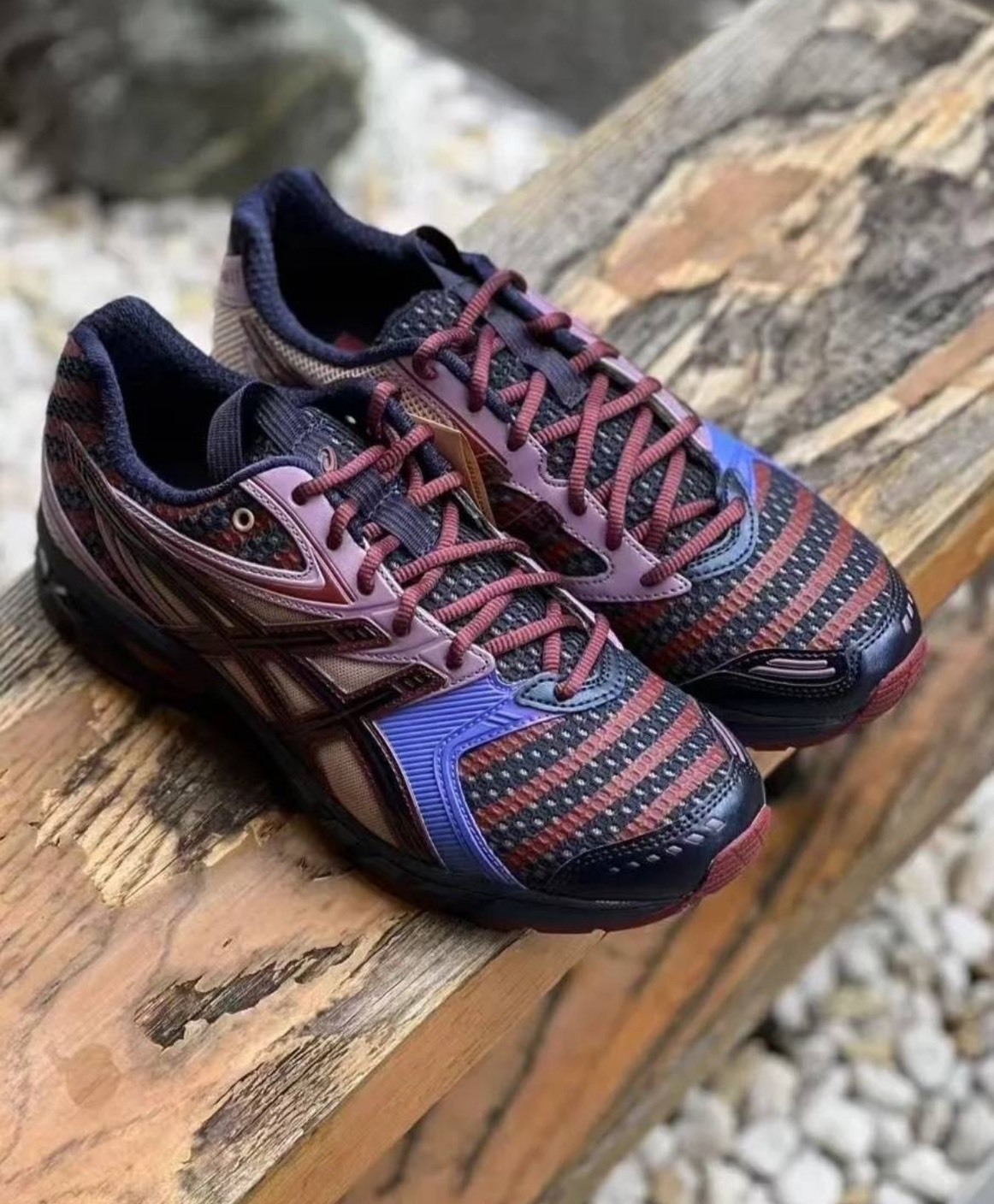Kiko Kostadinov x Asics GEL-DS Trainer 14 紫色聯名跑鞋
