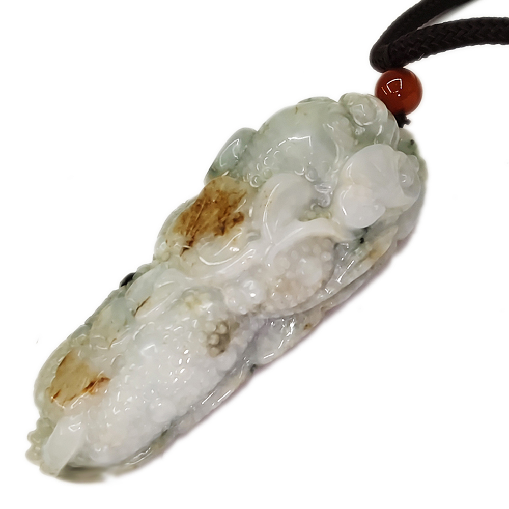 麒麟獻瑞{緬甸玉}把件掛飾【十方】135516