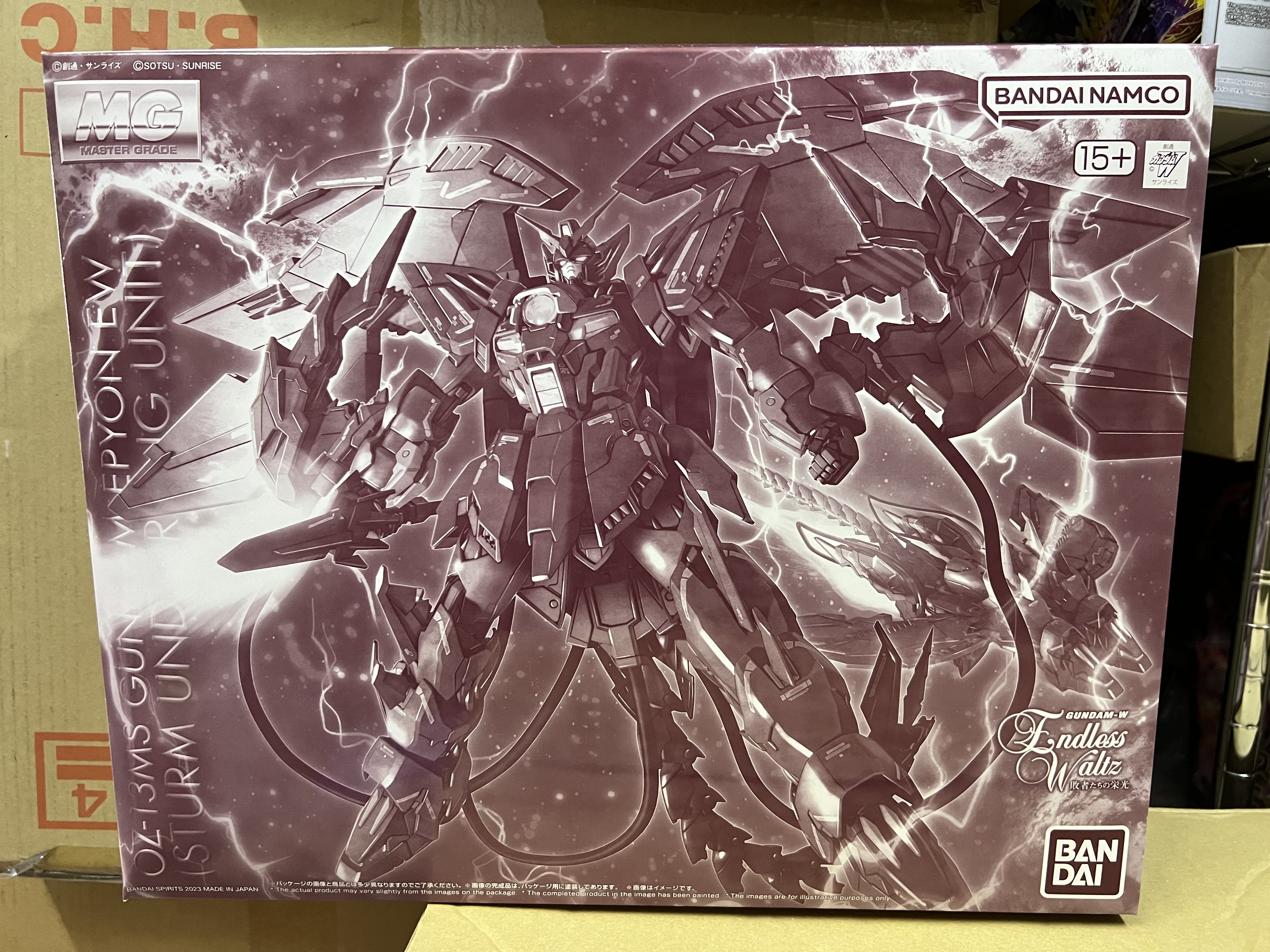 MG 1/100 惡魔高達 艾比安 GUNDAM EPYON EW (STURM UND DRANG UNIT)