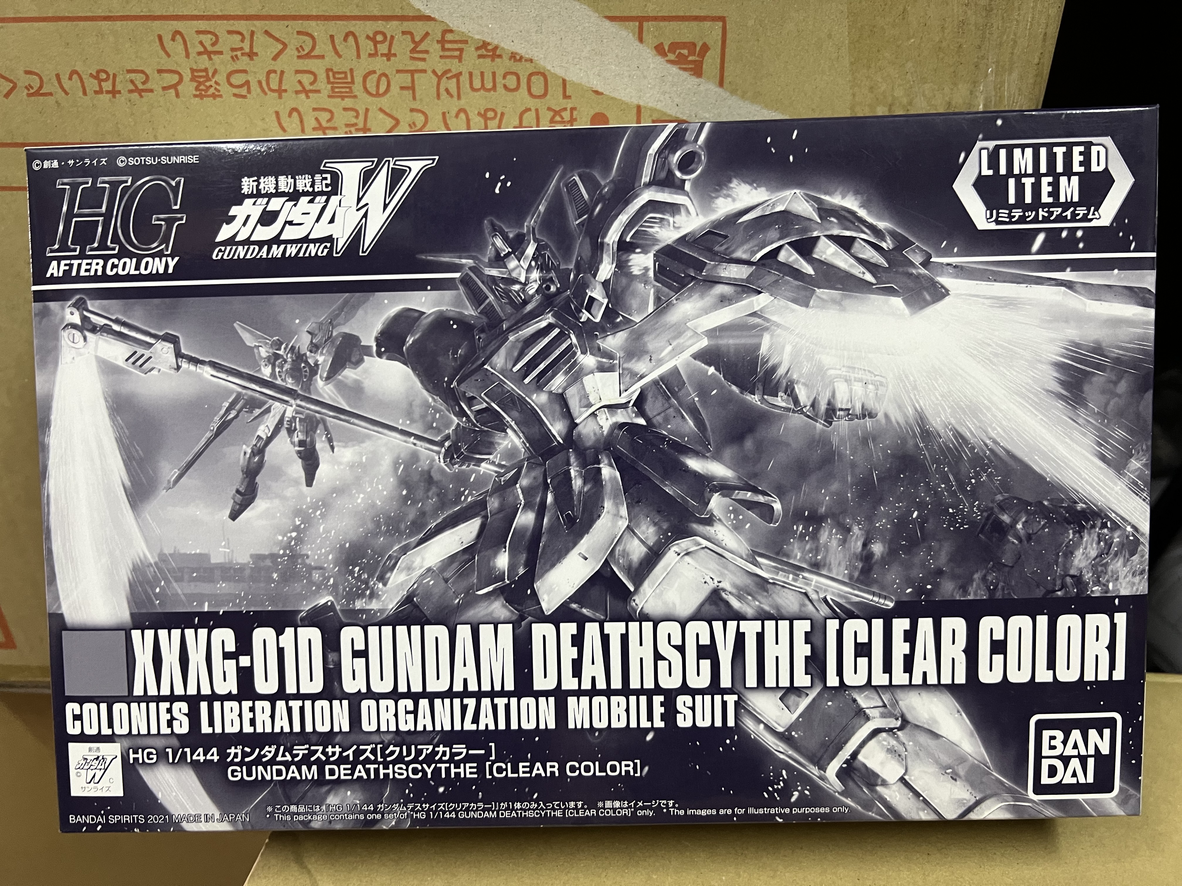 HG 1/144 死神高達 彩色透明版 Gundam Deathscythe clear color limited verison