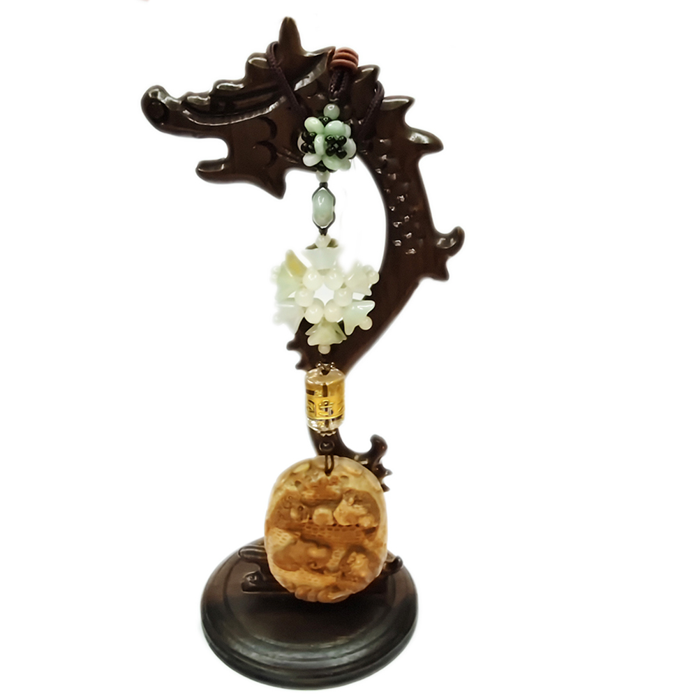 咬錢蟾蜍{龍宮舍利}&玉掛飾擺件【十方】133933