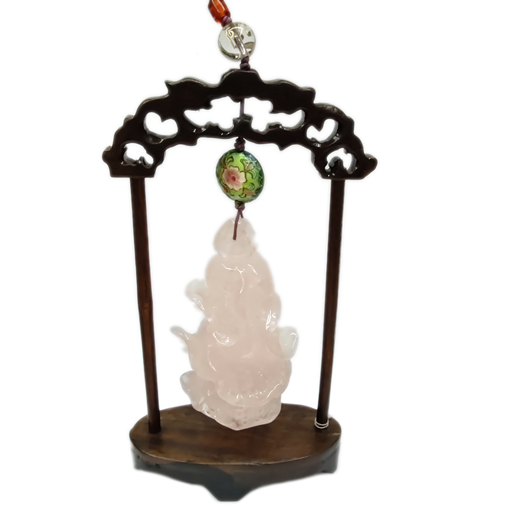 好彩頭{星光粉晶白菜}開運精品【十方】134741